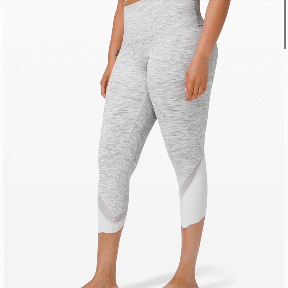Lululemon Wunder Under Crop High Rise Legging
